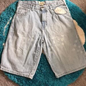 Dodeca baggy lightwash jorts size